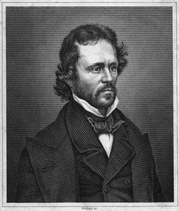 ジョン・チャールズ・フリーモントの肖像。(1813-1890).アメリカの将校、探検家。 作： Unknown artist