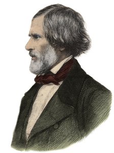 イギリス人彫刻家ジョン・ギブソン（1790-1866）の肖像 - John Gibson, British sculptor 作： Unknown artist