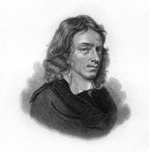 ジョン・ミルトンの肖像（イギリスの詩人・エッセイスト、1608年～1674年 作： Unknown artist