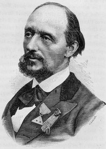 ジュール・ベルジュレ（1839-1905）の肖像。H.マルタンの『フランス史』に掲載された19世紀末の版画。 作： Unknown artist
