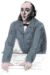 フランスの政治家、ジュール・フェリー（1832-1893）の肖像。Le Monde Illustré "に掲載された版画 作： Unknown artist