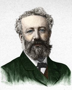 ジュール・ヴェルヌ（フランスの作家）の肖像（1828-1905年 作： Unknown artist