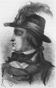 フランスの政治家、ラザール・ニコラ・マルグリット・カルノー（1753-1823）の肖像。