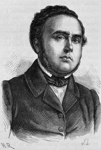 ルドゥー＝ロラン（1807-1874）の肖像。H.マルタンの『フランス史』に掲載された19世紀末の版画。 作： Unknown artist