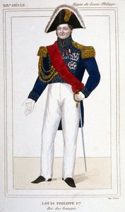 フランス国王ルイ・フィリップ1世（1773～1850）の肖像。 作： Unknown artist