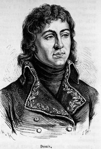 フランスの将軍、ルイ・シャルル・アントワーヌ・デサイー・ド・ヴェイグー（1768-1800）の肖像。 作： Unknown artist