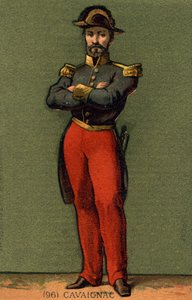 Louis Eugène Cavaignac (1802 - 1857), フランスの将軍、政治家の肖像。 作： Unknown artist