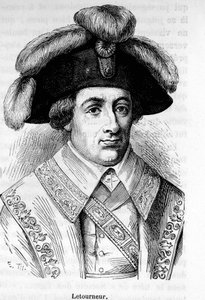 フランスの政治家、ルイ・フランソワ・レトゥルヌール（1751-1817）の肖像。 作： Unknown artist