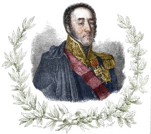 ルイ・ガブリエル（Louis-Gabriel）・スーシェ（1770-1826）の肖像。