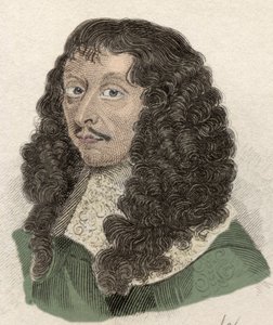 フランスの将軍、ブルボン家のルイ2世（1621-1686）の肖像。19世紀のエングレーヴィング。 作： Unknown artist