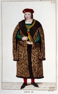ルイ9世またはサン・ルイ（1214年～1270年）の肖像。