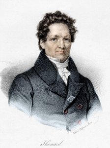 フランスの化学者、ルイ・ジャック・テナール（1777～1857）の肖像。 作： Unknown artist