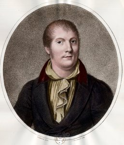 フランスの音楽家、ルイ・スポール（1784〜1859）の肖像。19世紀のエングレーヴィング。個人蔵。 作： Unknown artist