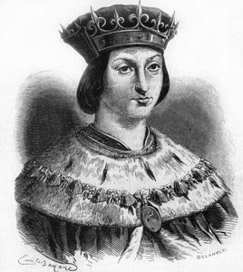 フランス王ルイ12世（1462-1515）の肖像。 作： Unknown artist