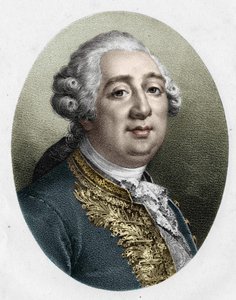 フランス国王ルイ16世（1754-1793）の肖像。 作： Unknown artist