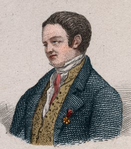 フランスの作家・政治家であるルイ・ド・フォンタンス（1757-1821）の肖像。 作： Unknown artist