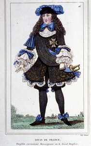 大王太子」と呼ばれたブルゴーニュ公ルイ・ド・フランス（1682-1712）の肖像。1830年に描かれたもの。 作： Unknown artist