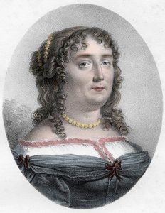 Portrait of Madame de Scudery (1607 - 1701) - スクデリ夫人（またはマドレーヌ・ド・スクデリ（1607 - 1701）、フランスの文学者）の肖像 作： Unknown artist