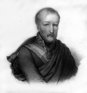 マリア・ホセ・イシドロ・デ・ブルボン、ドン・カルロス（1788 - 1855）の肖像、19世紀のエングレービング 作： Unknown artist