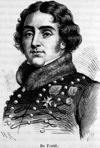 マリー・ピエール・ルイ、デ・フロッテ伯爵（1755年～1800年）の肖像、ノルマン人のシュアンヌリーの長で、彼はボナパルトに撃たれた。 作： Unknown artist