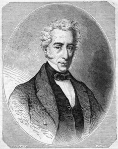 スペインの政治家・作家であるマルティネス・デ・ラ・ロサ、フランシスコ（1787-1862）の肖像。 作： Unknown artist