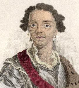 モーリス・オブ・ザクセン（ヘルマン・モーリッツ）（1696-1750）の肖像。19世紀のエングレーヴィング。 作： Unknown artist