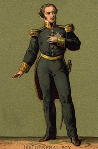 マクシミリアン・セバスティアン・フォイの肖像フランスの将軍、政治家（1775年〜1825年 作： Unknown artist