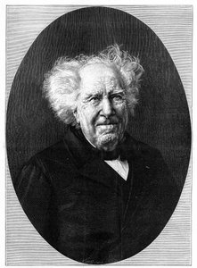 フランスの化学者、ミシェル・ユージーン（Michel-Eugene）・シュブルール（1786-1889）の肖像。8月28日付「La Nature: revue des sciences et de leurs applications aux arts et a l