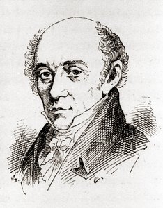 イタリアの作曲家・ピアニスト、ムツィオ・クレメンティ（1752-1832）の肖像。 作： Unknown artist