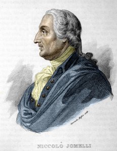 Niccolo JOMDELLIの肖像 イタリアの作曲家 1714年9月10日（Aversa）〜1774年8月25日（Naples） 彫刻 19世紀 作： Unknown artist