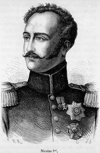 ロシア皇帝ニコライ1世（1796〜1855年）の肖像
