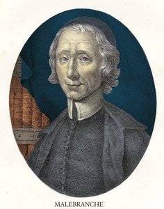 ニコラ・マレブランシュ（1638 - 1715）の肖像。 作： Unknown artist