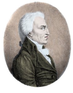 Nicolo Zingarelli (1752-1837) イタリアの作曲家の肖像。 作： Unknown artist