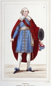 ポール・バラス（1755年～1829年）の肖像 19世紀のエングレーヴィング 作： Unknown artist