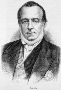 フランスの政治家、ポール・ブーデ（1800-1877）の肖像。 作： Unknown artist