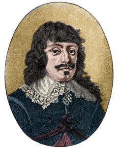 ポール・フレミングの肖像 ドイツの詩人（1609年 1640年）。 作： Unknown artist