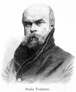 ポール・ヴェルレーヌ（1844-1896）の肖像 作： Unknown artist