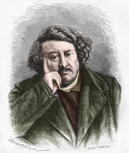 ピエール・ルルー（1797～1871年）の肖像。