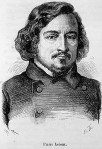 ピエール・ルルー（フランスの哲学者、政治家）の肖像（1797年～1871年 作： Unknown artist