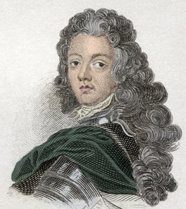 フランスの軍人であるサヴォア＝カリニャン王子（Savoie Carignan、ソワソン伯爵（1663-1736））の肖像。19世紀のエングレーヴィング。 作： Unknown artist