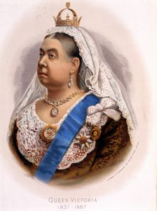 イギリスのヴィクトリア女王の肖像 19世紀後半 作： Unknown artist