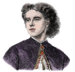 ロジーヌ・ブロッホ（1844-1891）の肖像 フランスのメゾ・ソプラノ歌手 作： Unknown artist
