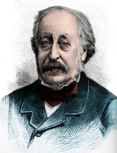 ステファン・ヘラー（1813-1888）の肖像 ハンガリーのピアニスト、教師、作曲家 - エングレーヴィング 1888年 作： Unknown artist