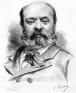 Theodore Aubanel (1829-1886) フランスの詩人・劇作家の肖像。 作： Unknown artist