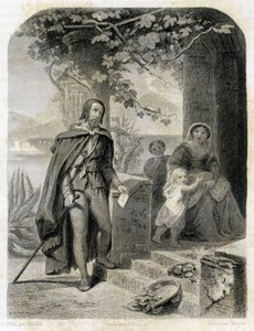 トルカート・タッソ（フランス語ではLe Tasse）の肖像（1544～1595年）。 作： Unknown artist