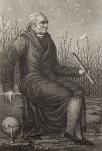 ウィリアム・ハーシェル（1738-1822）の肖像 ドイツ生まれのイギリスの天文学者 - 。 作： Unknown artist