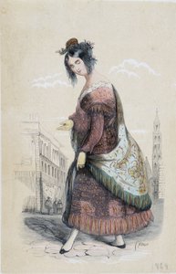 セビーリャのジプシーの肖像 作： Unknown artist