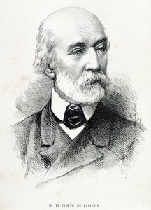 フランスの政治家、ド・ファルックス伯爵（1811～1886）の肖像。 作： Unknown artist