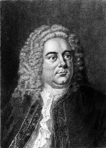 ドイツ系イギリス人作曲家ジョージ・フリードリッヒ・ヘンデル（Georg Friedrich Handel）の肖像
