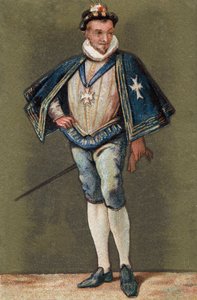 フランス王アンリ3世（1551～1589）の肖像。
